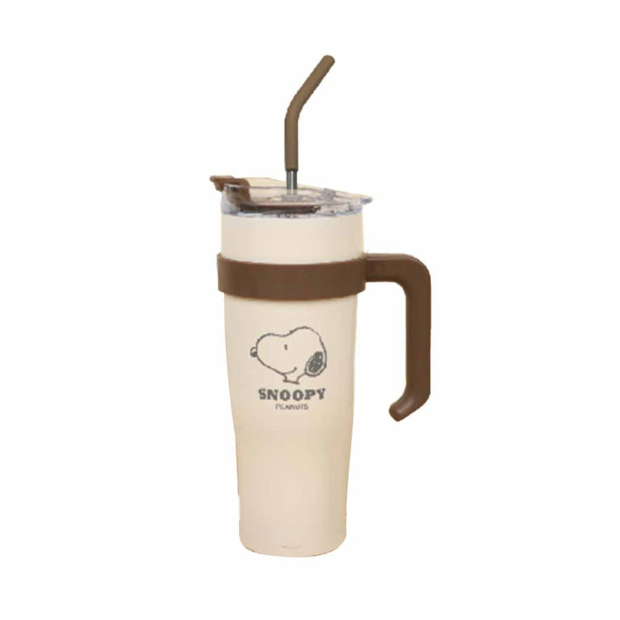 Snoopy Collection Steel Tumbler with Straw (1600mL)