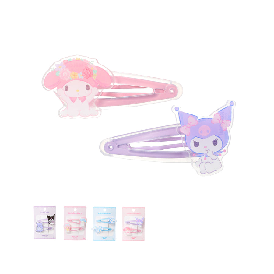 Sanrio characters Snap Clips (2 pcs)