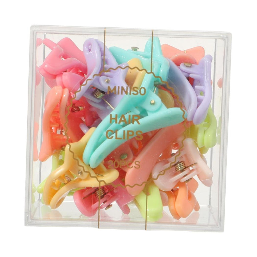 Stars Hair Clips in Storage Box (20 pcs)