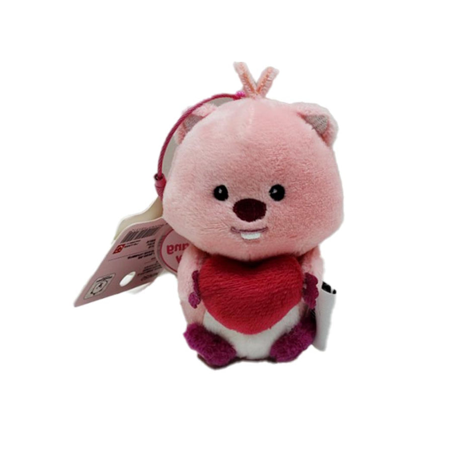 Zanmang Loopy Collection 3.5in. Plush Pendant (Holding-Heart)