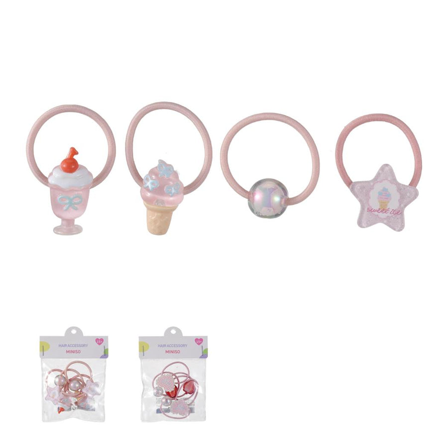 Packaged Series Dessert Hair Tie (6 pcs)