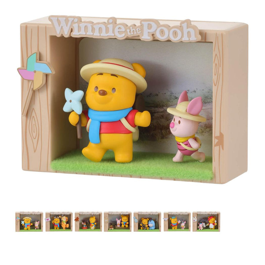 Disney Winnie-the-Pooh Autumn Trip Collection Scenery Ornament Surprise Box