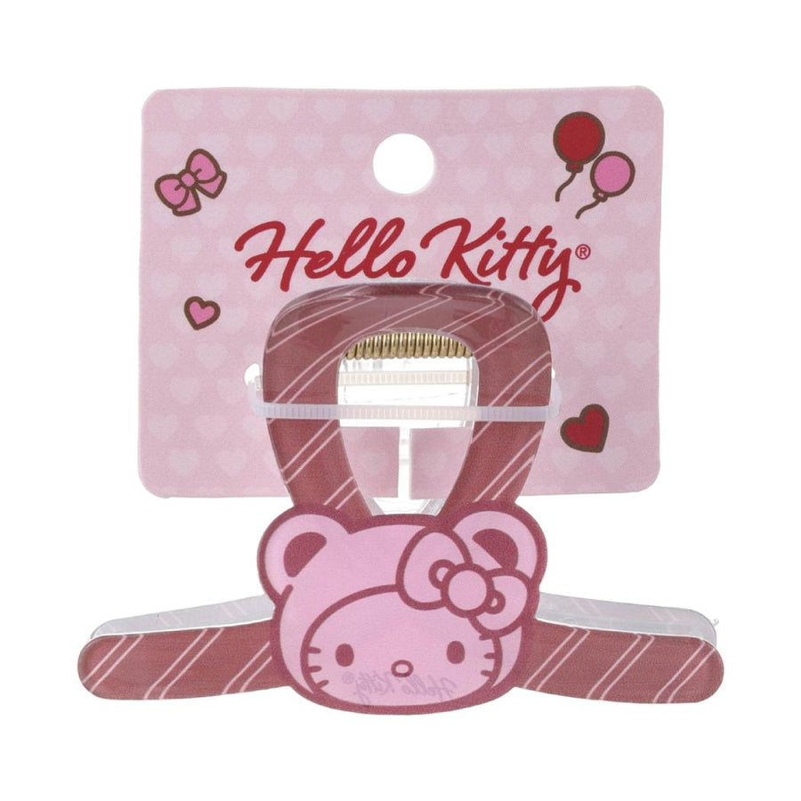Hello Kitty Hug Me Collection Pink & Brown Cute Claw Clip