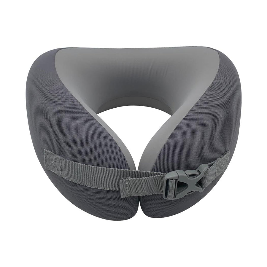 Washable Memory Foam Neck Pillow(Gray)