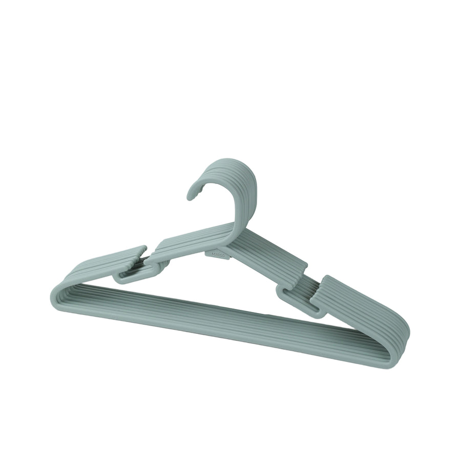 Non-Slip Hangers (10 pcs)(Green)