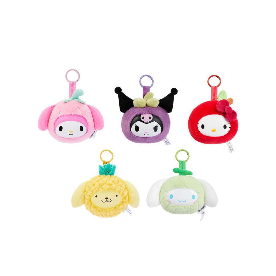 Hello Kitty and Friends Fruit Matching Vinyl Plush Pendant Surprise Box
