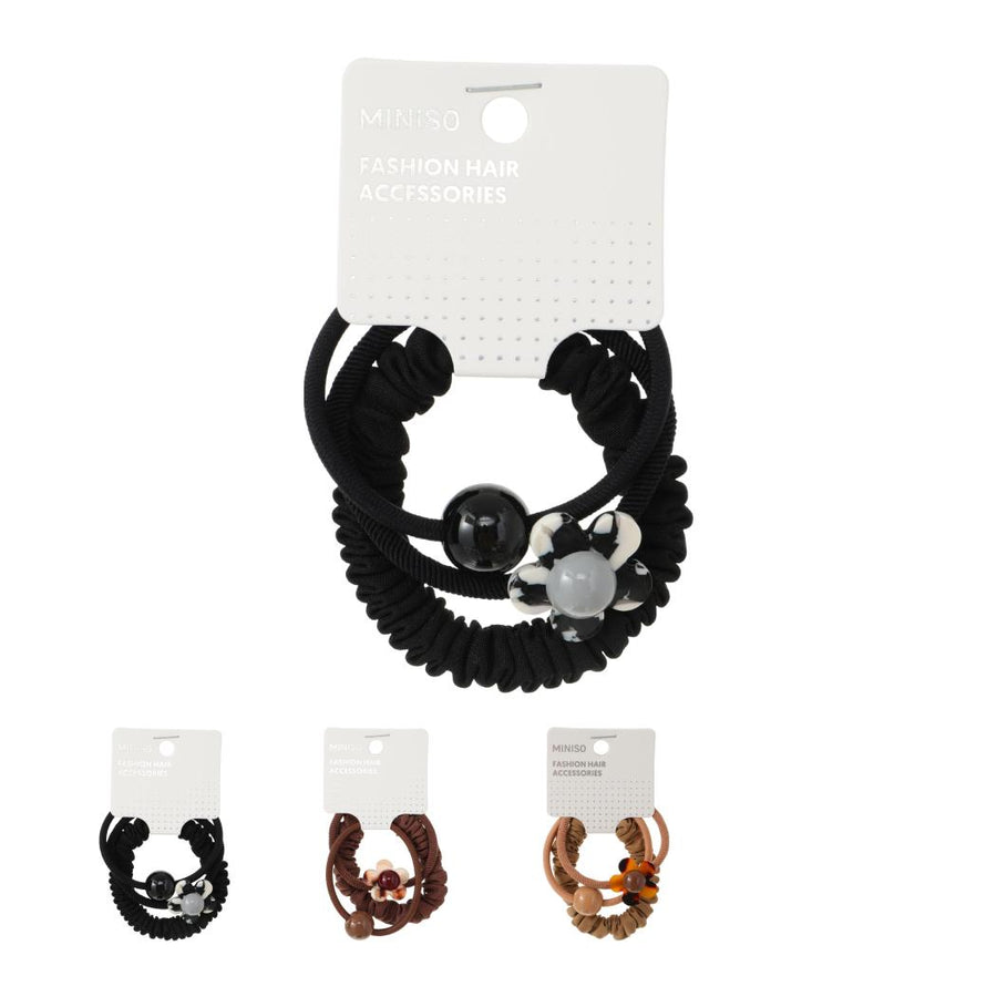 Korean Style Elegant Hair Ties (3 pcs)