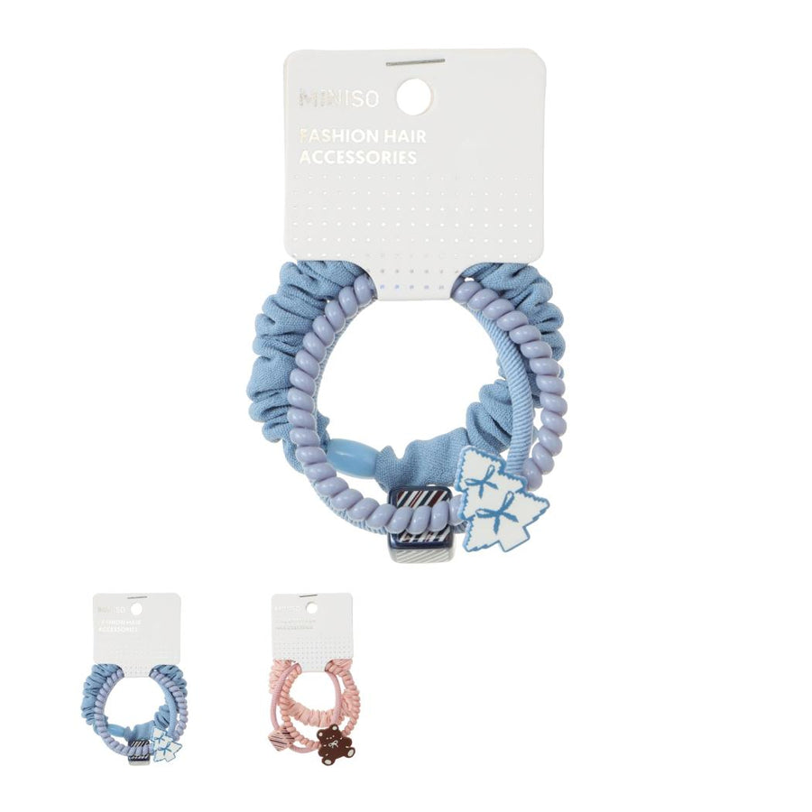 Korean Style Hair Ties (3 pcs)