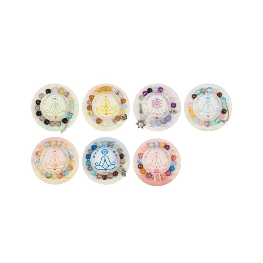7 Chakras Series Single Loop Bracelet