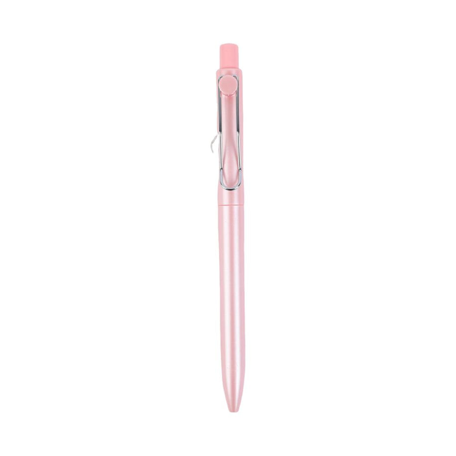 Glitter Series Glossy Ballpoint Pen (0.7mm, Black) (Pink Barrel)