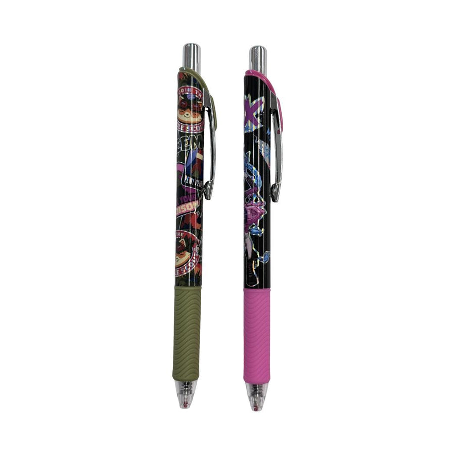League of Legends co-branded Gel Pen (0.5mm, Black) (2 Assorted Designs)