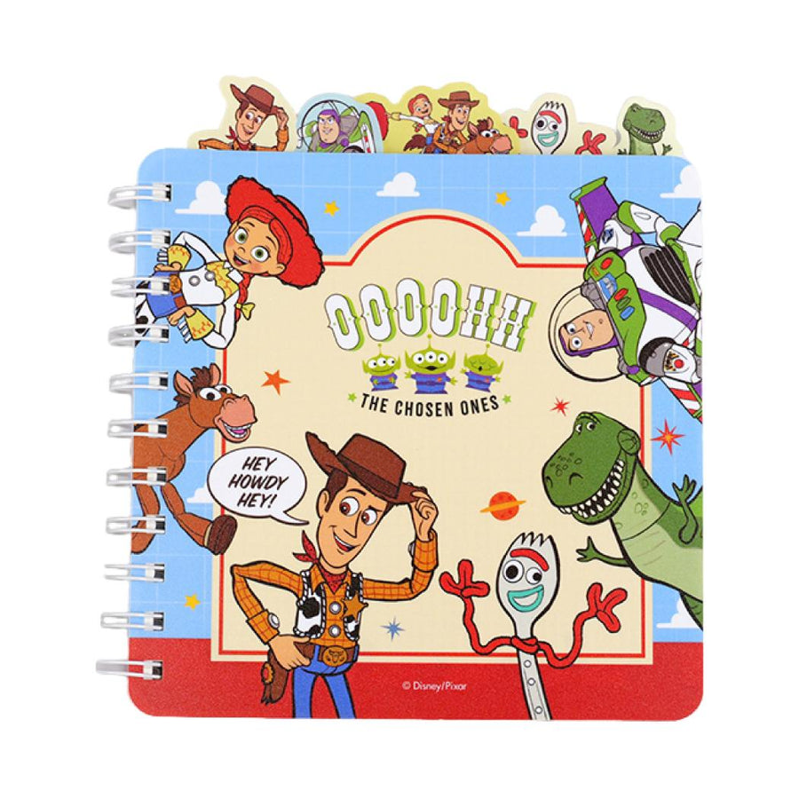 Disney Pixar Collection Square Divider-Pages Wire-bound Book (80 Sheets)
