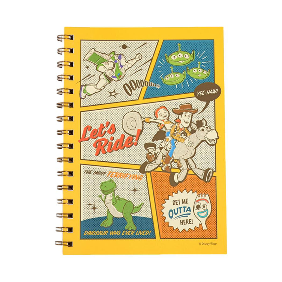 Disney Pixar Collection A5 Wire-bound Book (72 Sheets) (Sticker Included)
