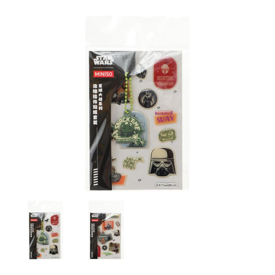 Star Wars Collection Foam Pendant & Sticker Set (2 Assorted Designs)