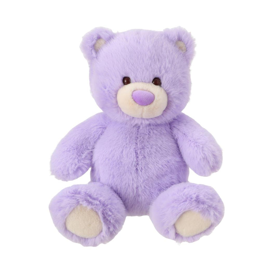 Gift Bear and Friends Scented Series 10in. Single-Colored Sitting-posture Plush Toy(Purple Gift)