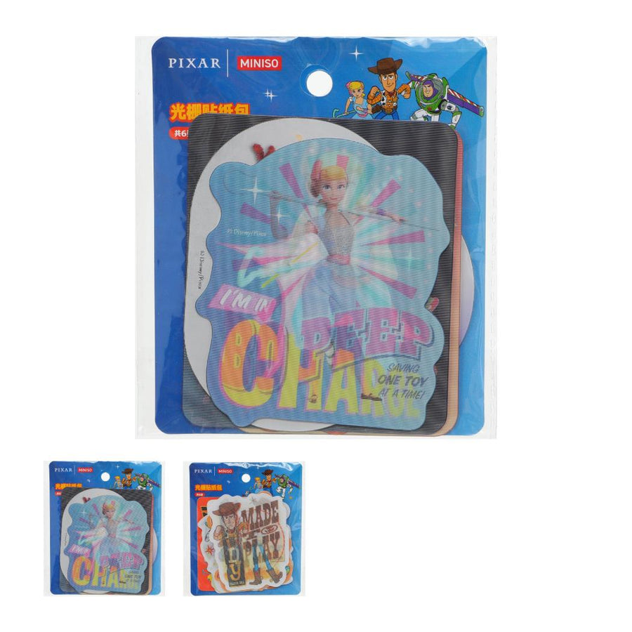 Disney Pixar Collection Raster Stickers (6 Sheets) (2 Assorted Designs)