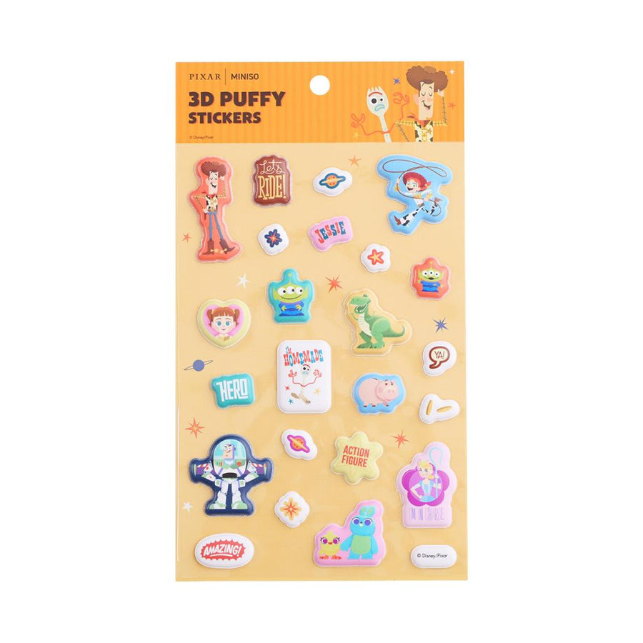 Disney Pixar Collection Puffy Stickers