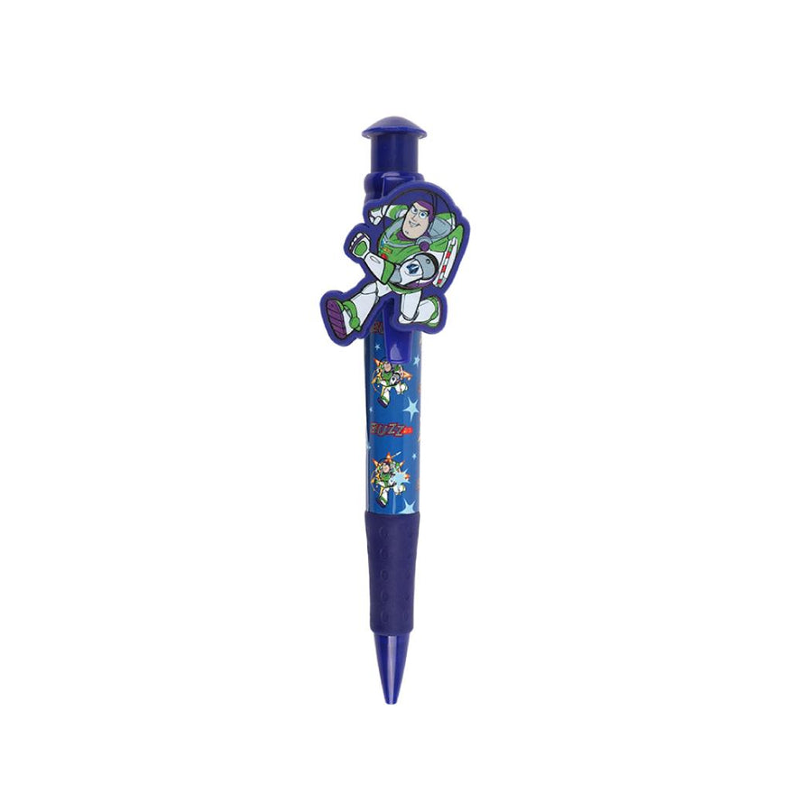 Disney Pixar Collection Big Character Ballpoint Pen (1.0mm, Blue) (Buzz Lightyear)