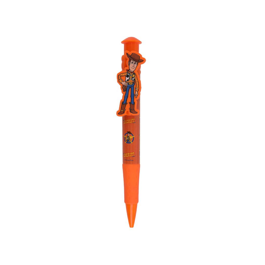 Disney Pixar Collection Big Character Ballpoint Pen (1.0mm, Blue) (Woody)