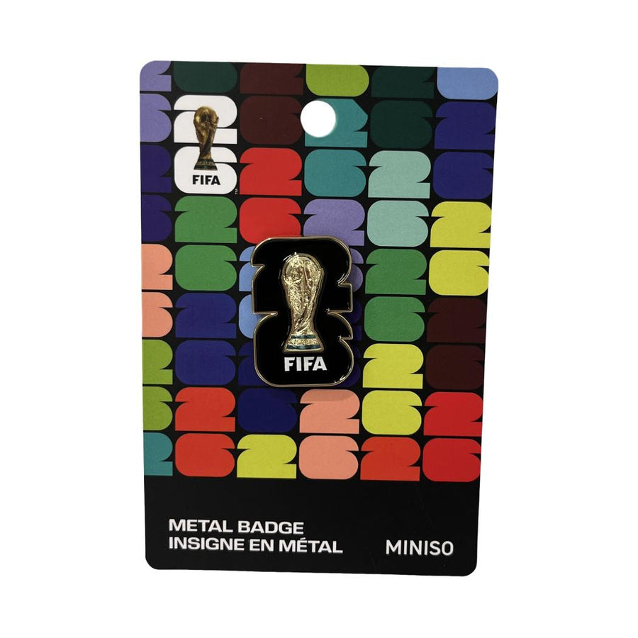 FIFA WORLD CUP 2026 Collection Metal Badge (Trophy)