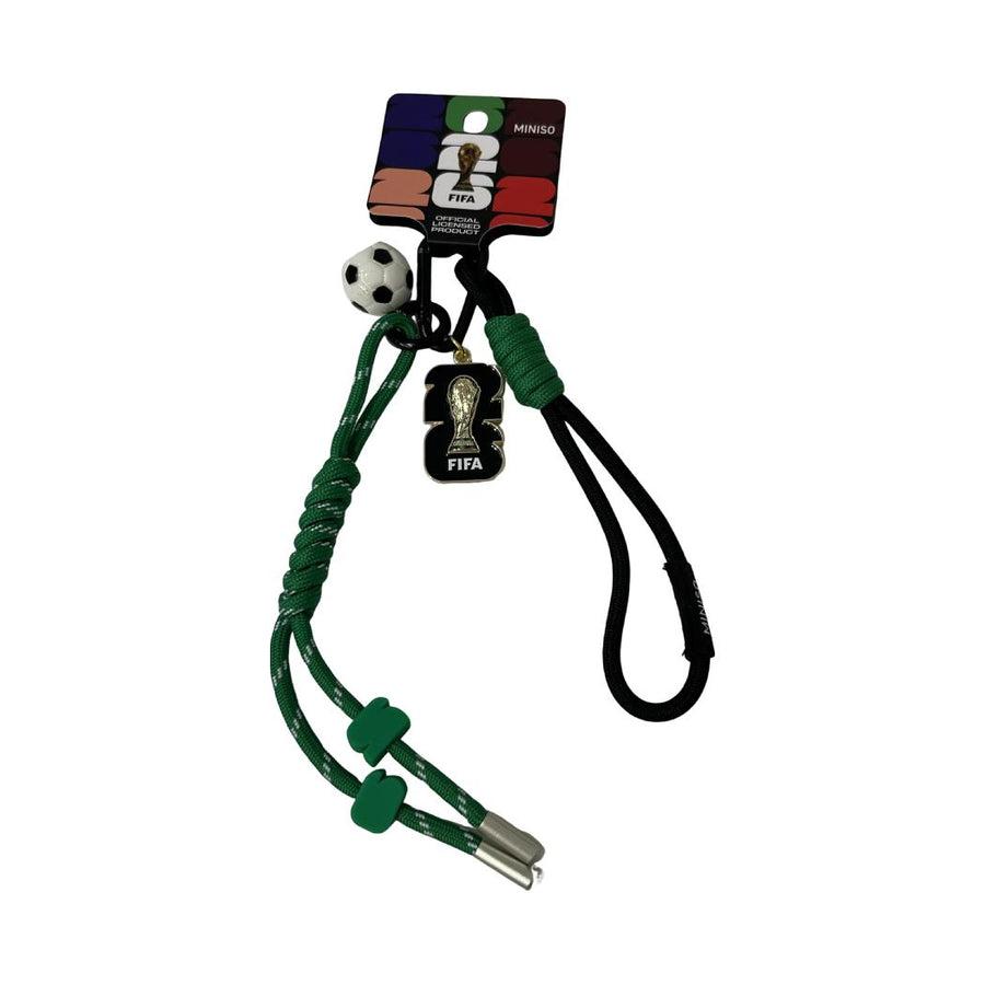 FIFA WORLD CUP 2026 Collection Braided Keychain (Green)