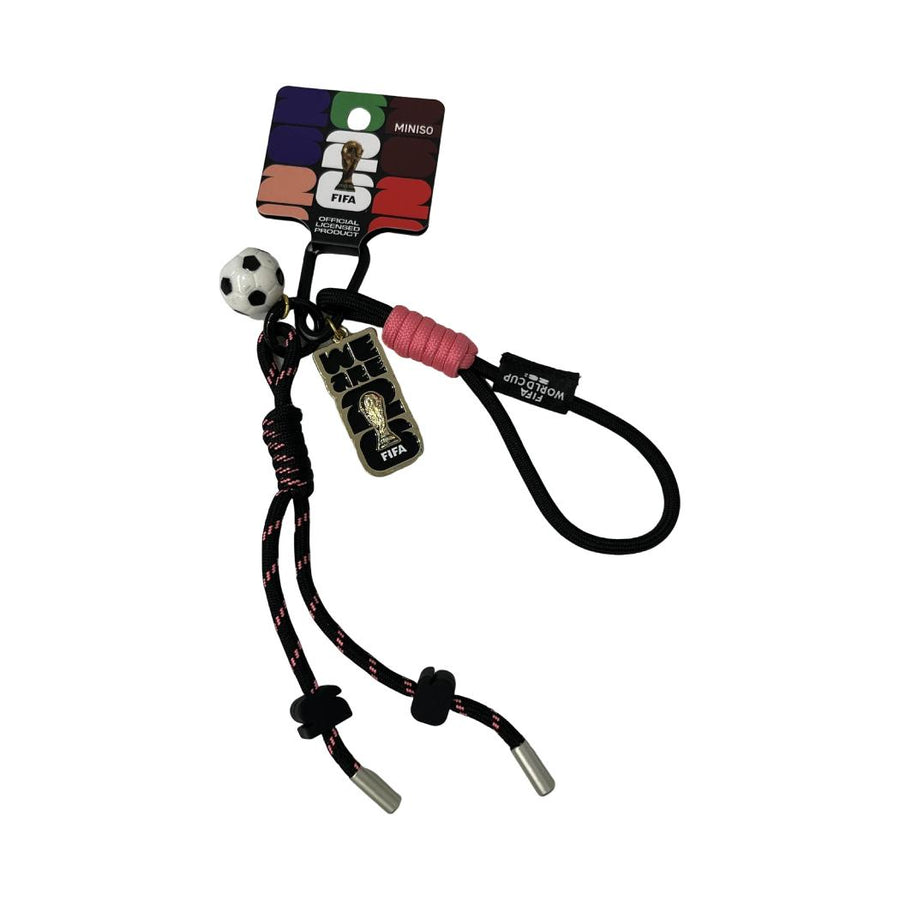 FIFA WORLD CUP 2026 Collection Braided Keychain (Black)