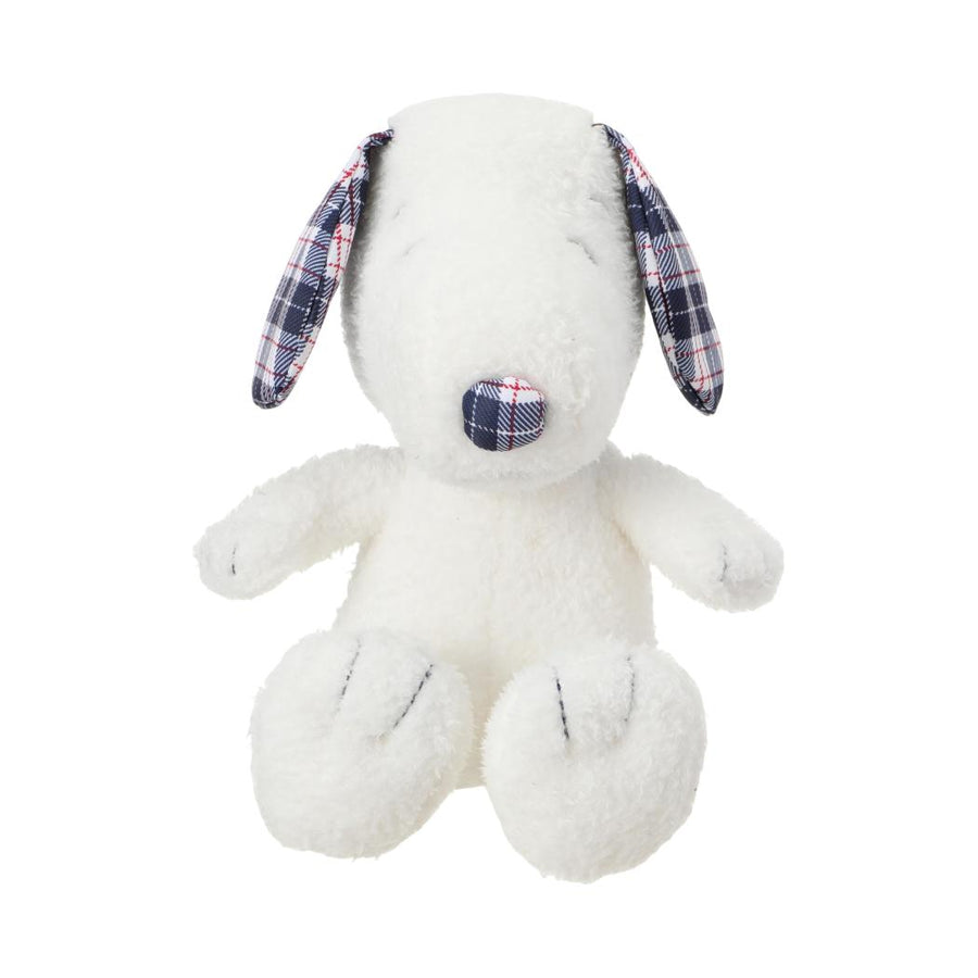 Snoopy Collection 10in. Colored Sitting-posture Plush Toy(Checkered Snoopy)