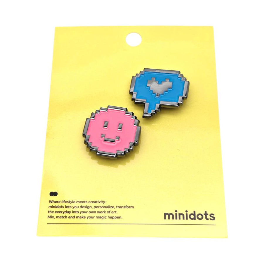 Mood Series Metal Charm(Smiley Face)