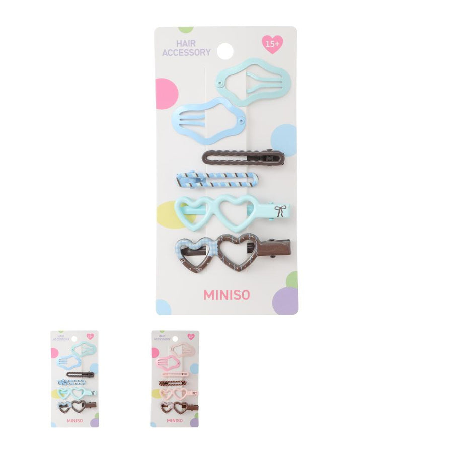 Fun Series Hair Clips (6 pcs)