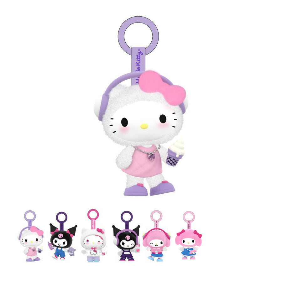 Hello Kitty and Friends Sweet & Cool Style Vinyl Plush Pendant Surprise Box