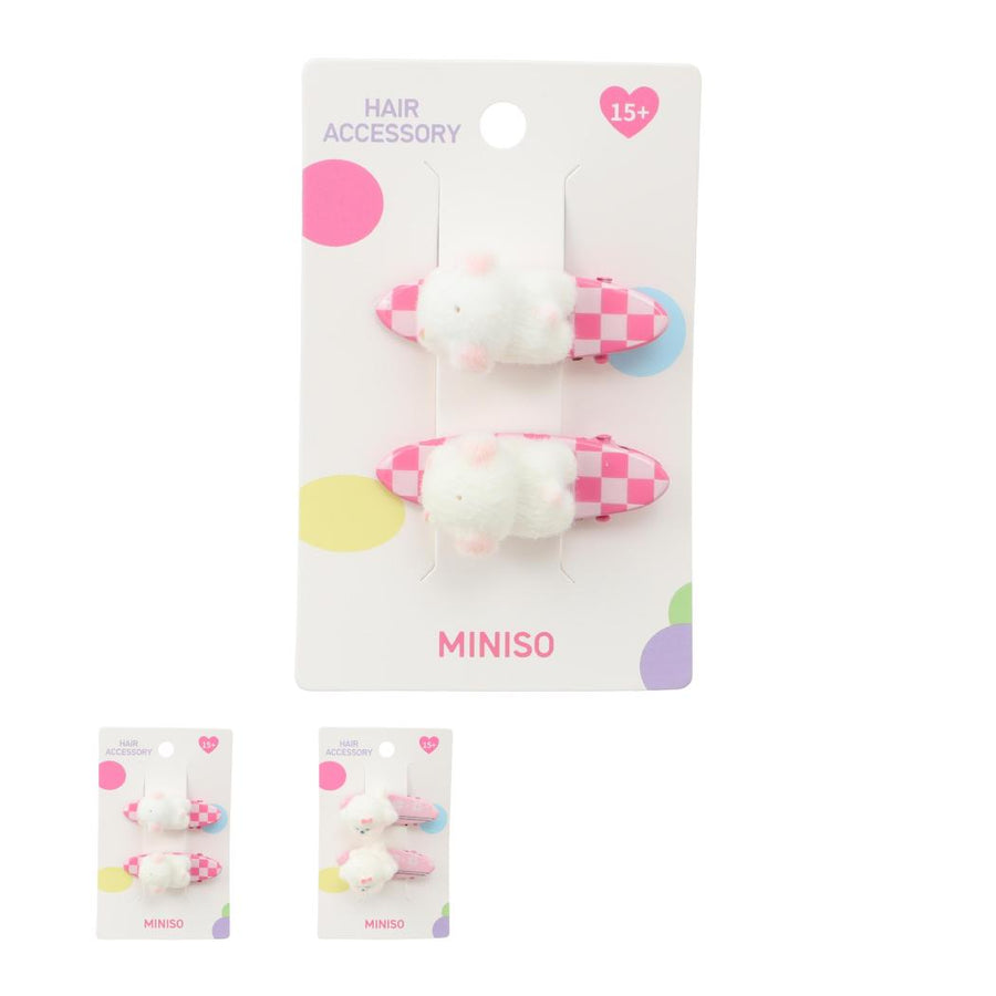 Fun Series Puppy Hair Clips (2 pcs)