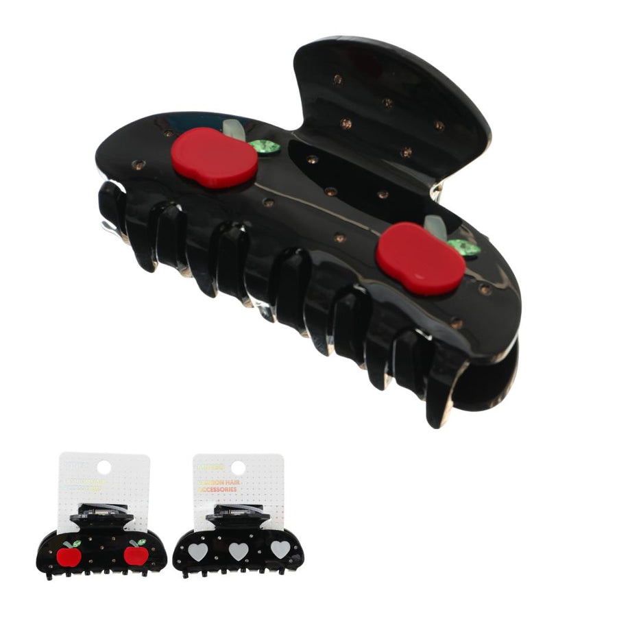 Korean Style Claw Clip (Black) (1 pc)