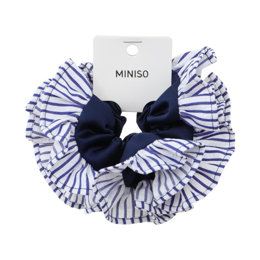Navy Blue Series Hair Scrunchie (1 pc)