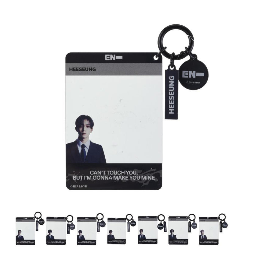 ENHYPEN Portrait Collection Transparent Card Pendant Surprise Bag