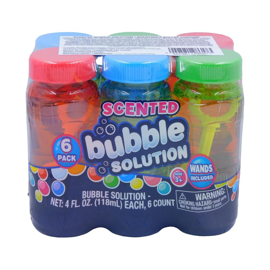 Scented Bubble Solution (6-Bottle Set)