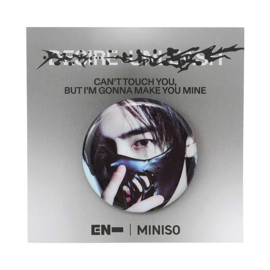 ENHYPEN Portrait Collection Round Portrait Badge(SUNGHOON)