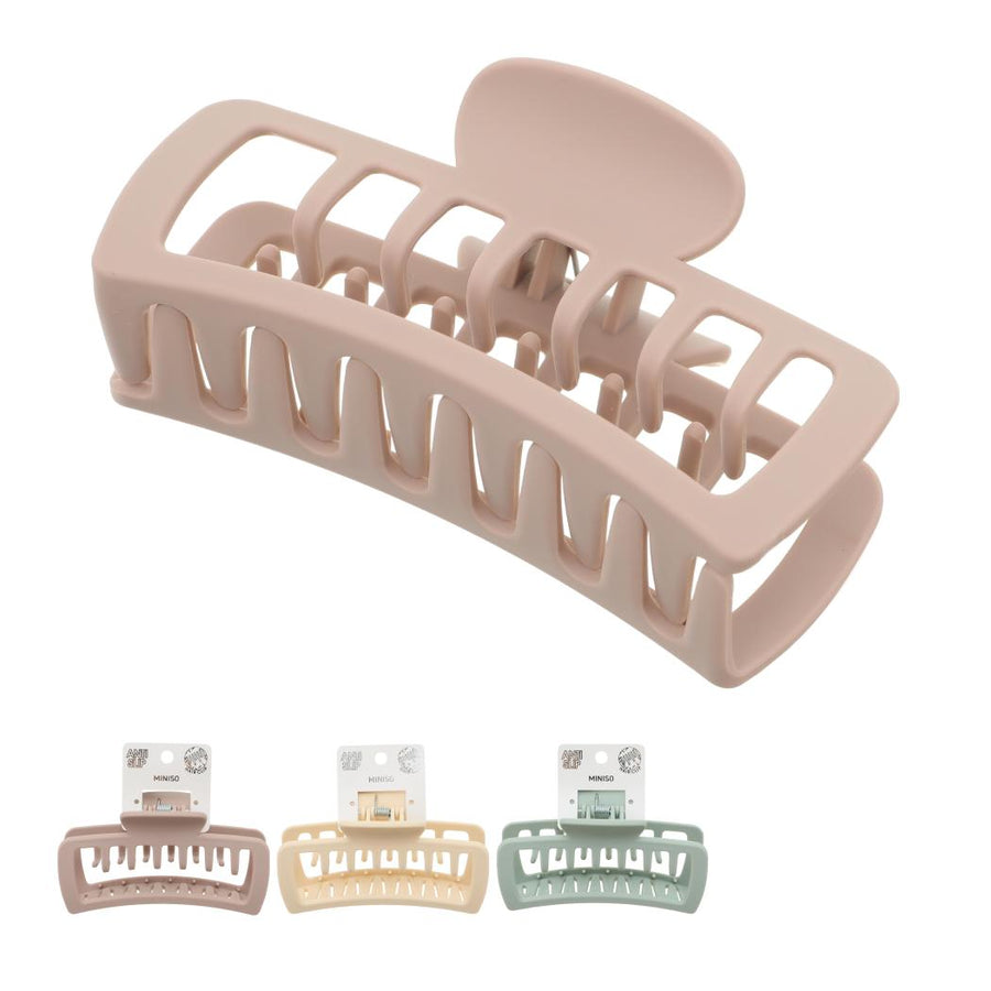 Basic Series Rectangle Claw Clip (1 pc) (Colorful)
