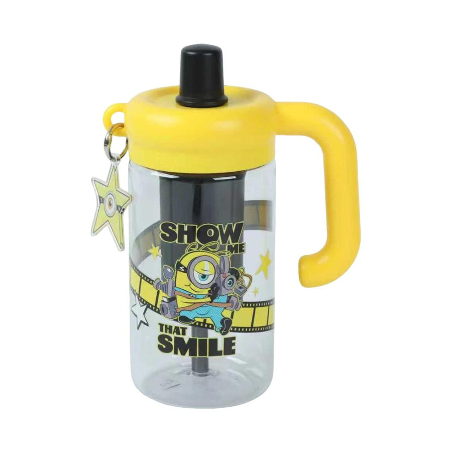 Minions and Monsters Plastic Tumbler with Straw and Handle 830mL