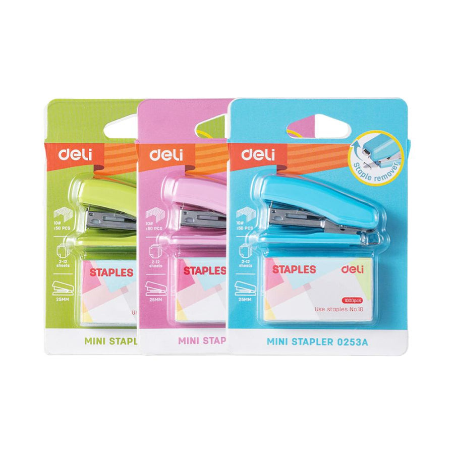 PUPUBABY Series Mini Stapler Set (3 Assorted Designs)