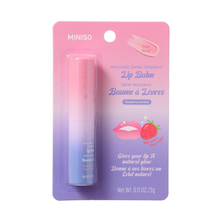 Macaron Series Gradient Lip Balm(Raspberry Scented)