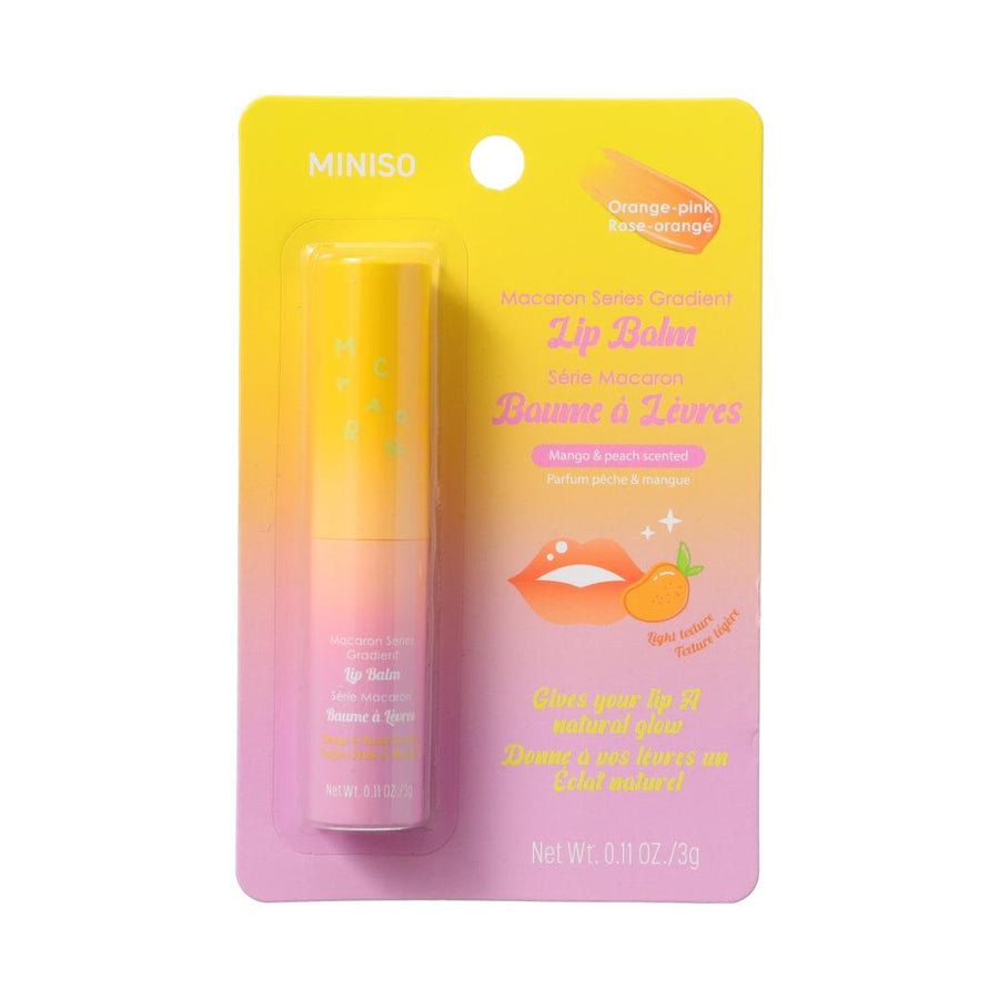 Macaron Series Gradient Lip Balm(Mango & Peach Scented)