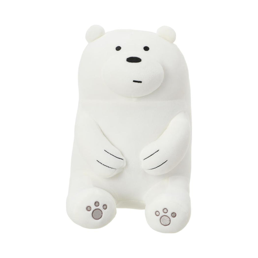 We Bare Bears-Lovely Sitting Plush Toy (Ice Bear)