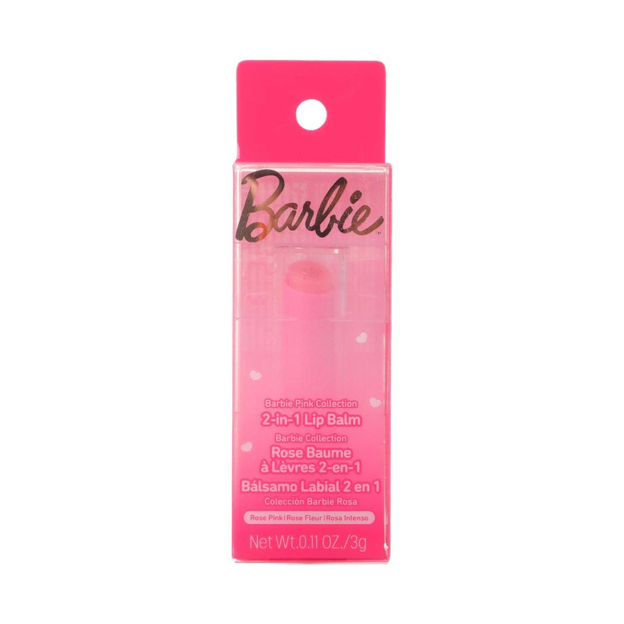 Barbie Pink Collection 2-in-1 Lip Balm (Rose Pink)