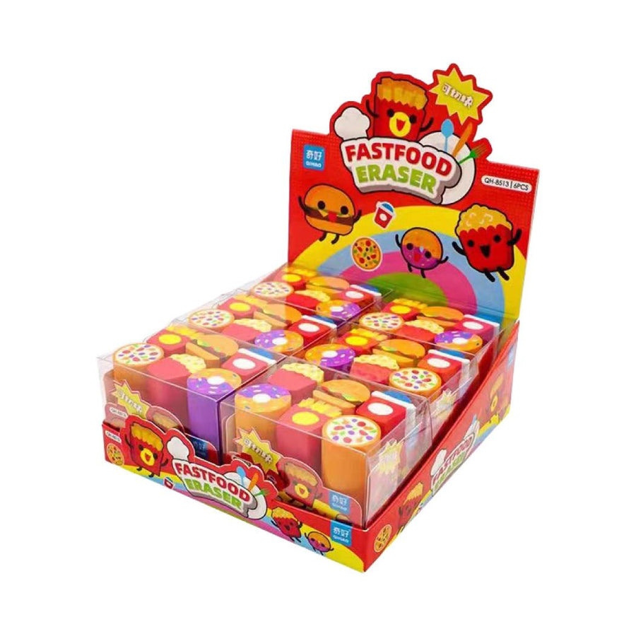USA:   Cute Fast Food Mini Pencil Eraser