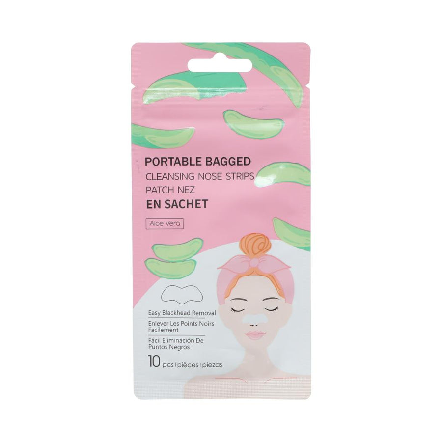Portable Bagged Cleansing Nose Strips(Aloe Vera)