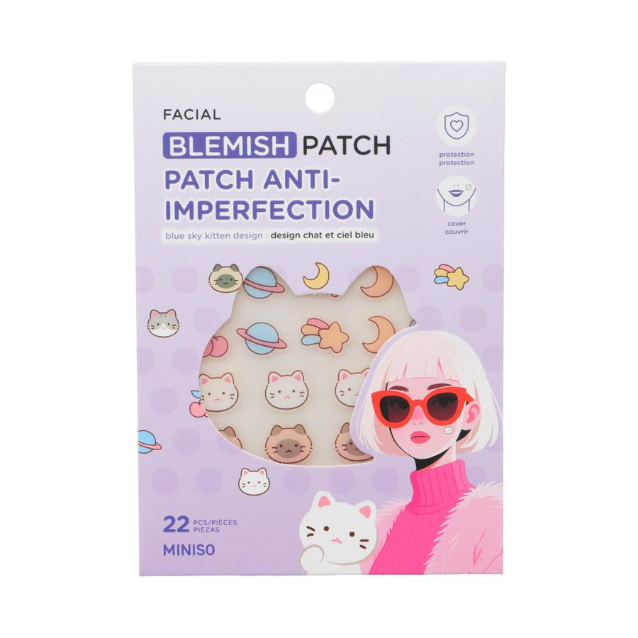 Facial Blemish Patch(Blue Sky Kitten Design)
