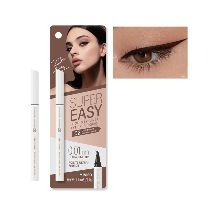 Super Easy Liquid Eyeliner (02 Dark Brown)