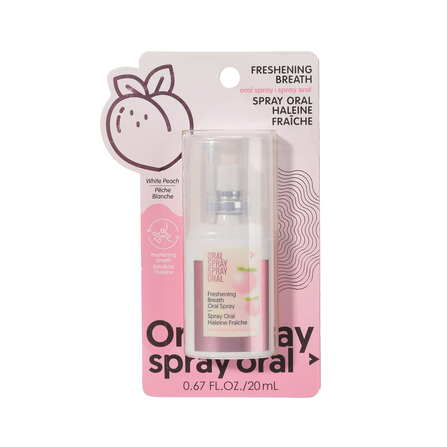 Freshening Breath Oral Spray (White Peach)
