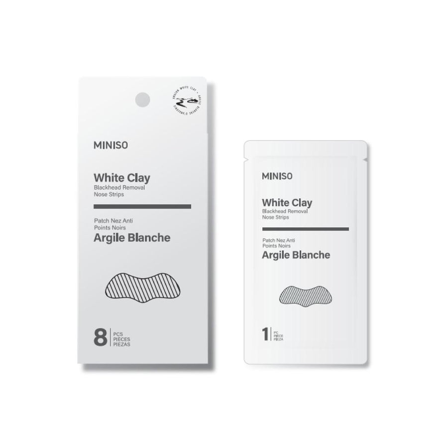 White Clay Blackhead Removal Nose Strips