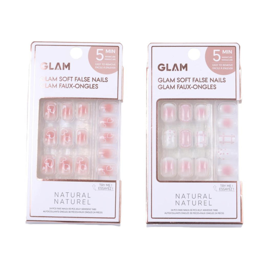 GLAM Soft False Nails(10)